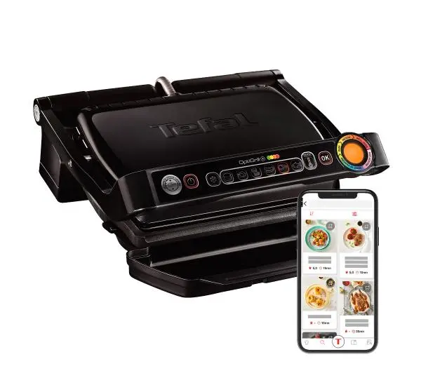 Tefal GC714834 OptiGrill+ Snacking&Baking 600cm2 Programy automatyczne - Kup na Raty - RRSO 0%