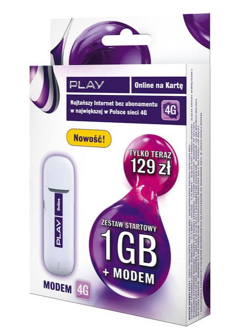 Huawei E3131 + Play Online 1GB