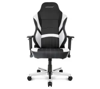 Fotel Akracing Meraki Gamingowy do 150kg Skóra ECO Czarno-biały