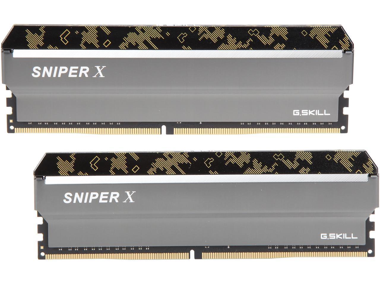 Pamięć RAM G.Skill Sniper X DDR4 16GB (2 x 8GB) 3600 CL19