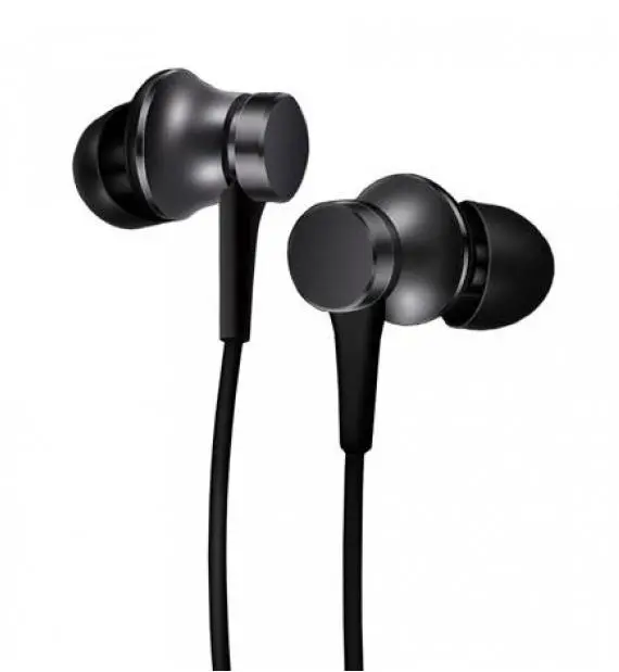 Słuchawki przewodowe Xiaomi Mi Piston Basic Dokanałowe Mikrofon Czarny