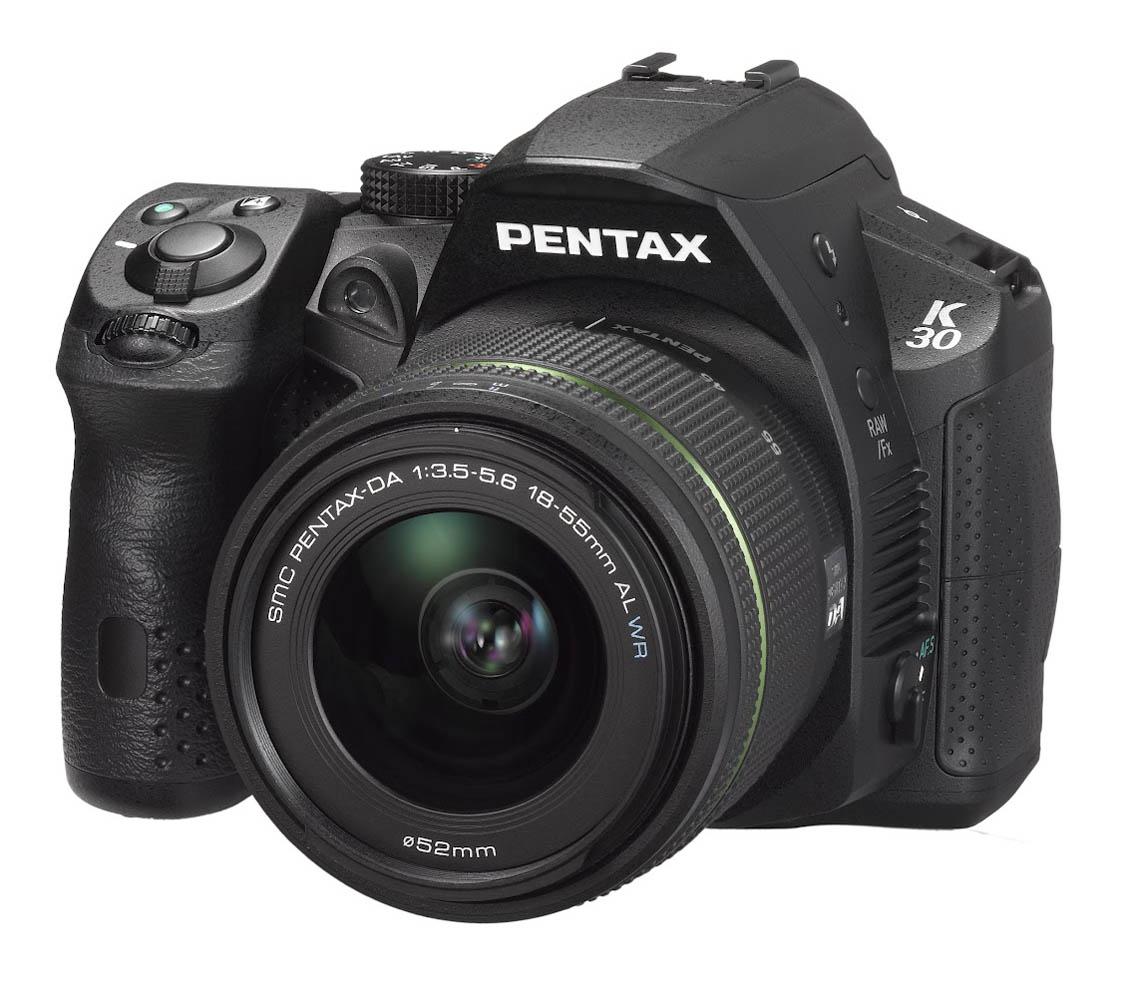 Lustrzanka Pentax K-30 + 18-55 mm WR (czarny)