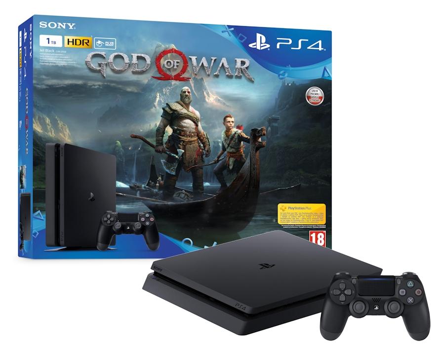 Konsola Sony PlayStation 4 Slim 1TB + God of War