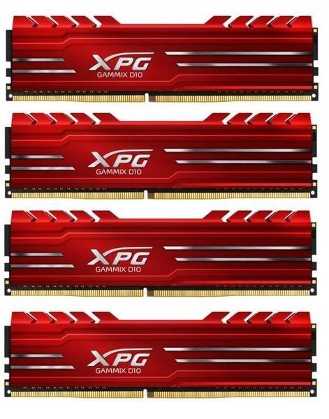 Pamięć RAM Adata XPG Gammix D10 DDR4 16GB (4 x 4GB) 2400 CL16