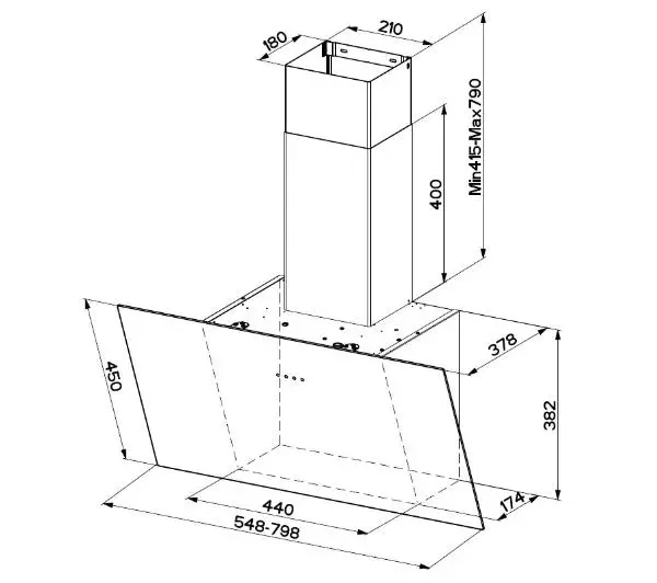 Faber Tweet EG8 WH 80 Biały - Kup na Raty - RRSO 0%