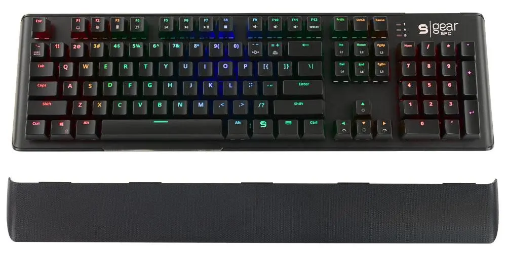 Klawiatura mechaniczna SPC Gear GK550 Omnis Kailh Brown RGB Czarny