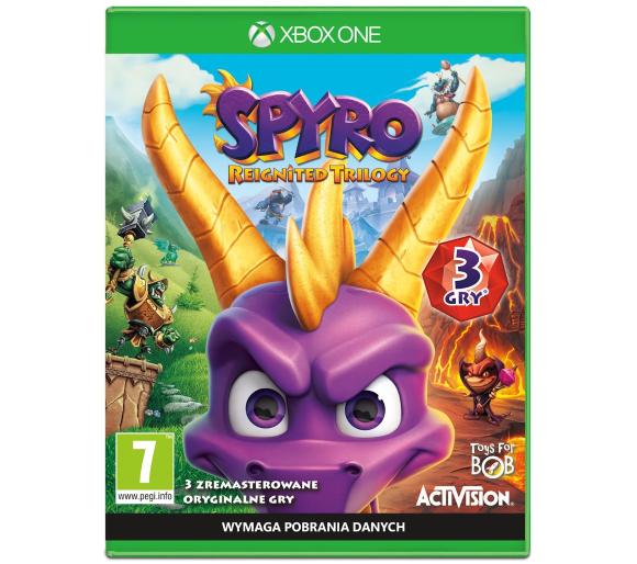 gra Spyro Reignited Trilogy Gra na Xbox One (Kompatybilna z Xbox Series X)
