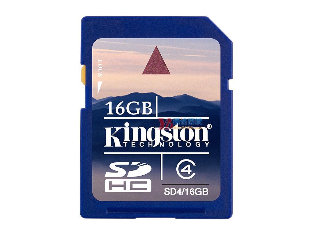 Kingston SDHC Class 4 16GB
