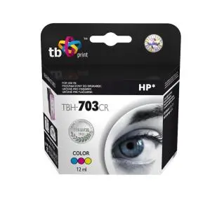 TB Print TBH-703CR (zamiennik CD888AE nr 703) Kolor 12 ml