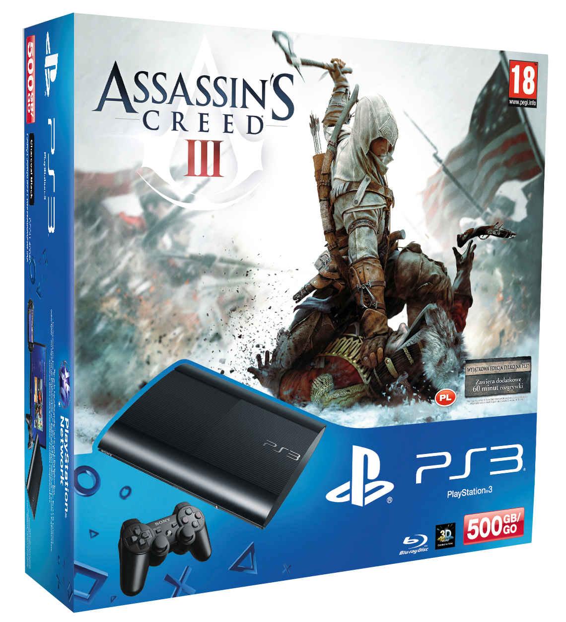 Sony PlayStation 3 500GB + gra