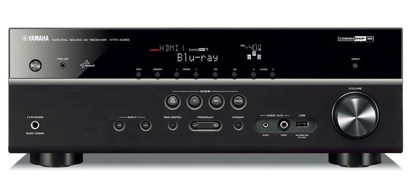 Amplituner Yamaha HTR-4065 (473) (czarny)