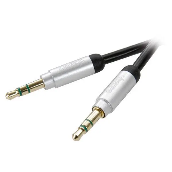 Kabel  audio Vivanco 31013 0,8m Czarny