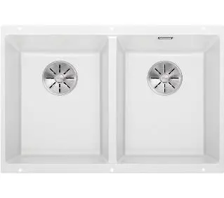Blanco SUBLINE 350/350-U 523578 Granitowy Biały - Kup na Raty - RRSO 0%