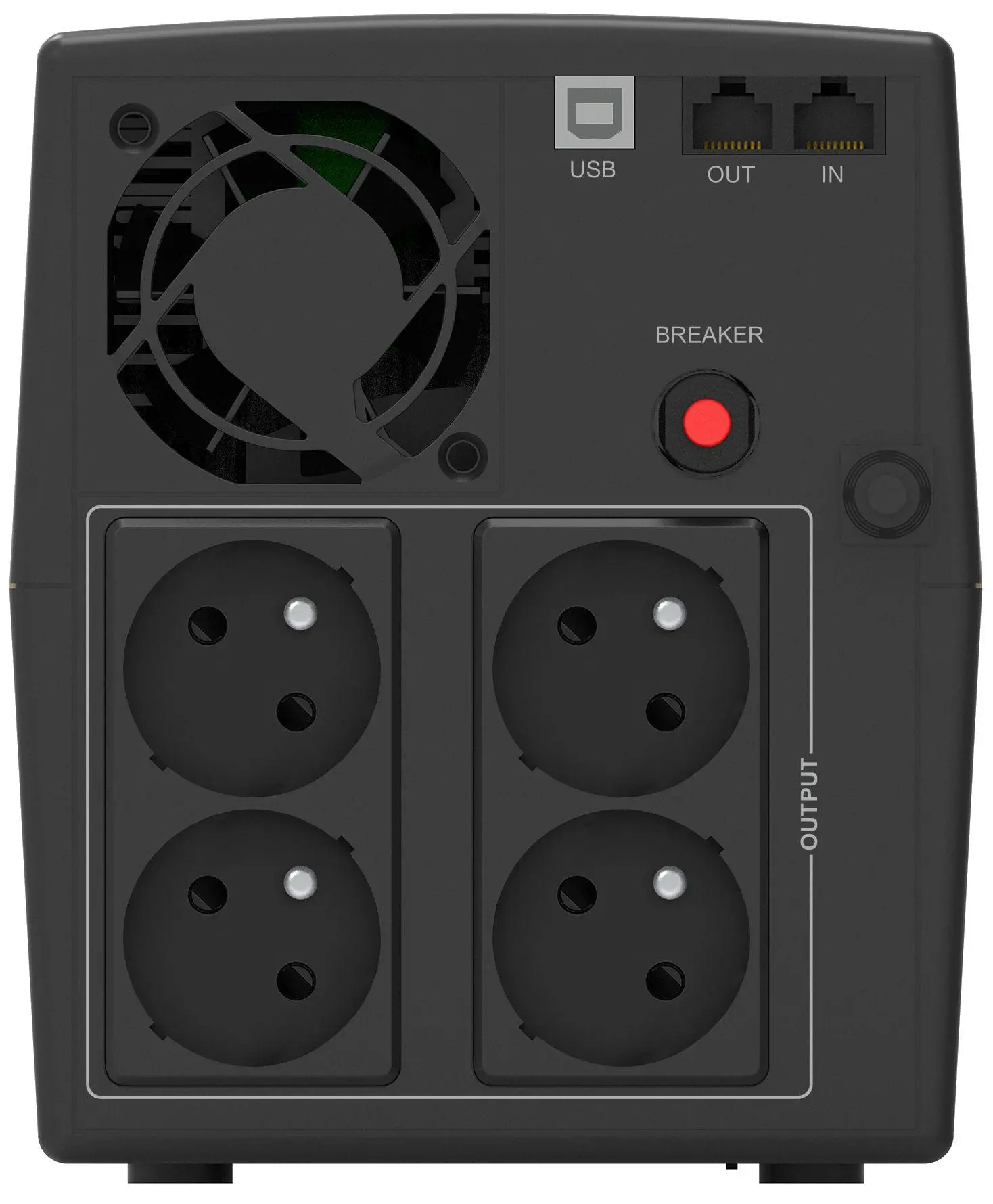 Фото Лінійно-інтерактивне ДБЖ PowerWalker VI 2200 STL FR (10121083)