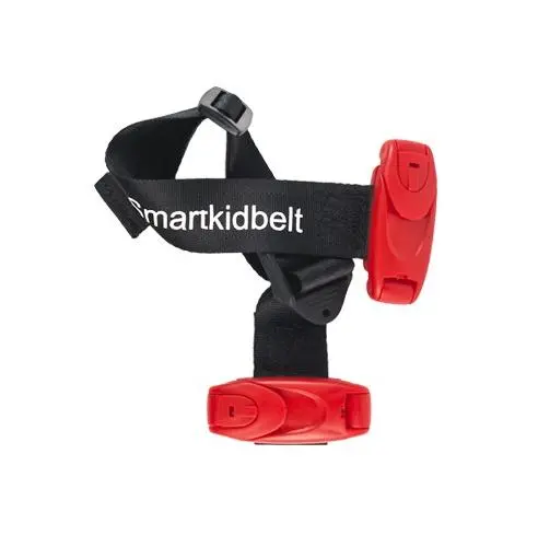 Pas bezpieczeństwa Smart Kid Belt Czarno-czerwony