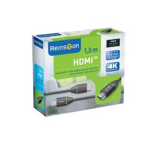 Kabel HDMI Reinston EK017 1,5m Srebrny