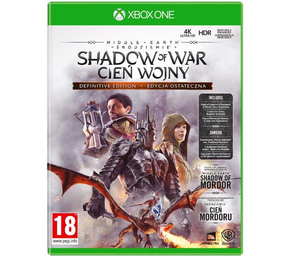 gra Śródziemie: Cień Wojny - Edycja Ostateczna Gra na Xbox One (Kompatybilna z Xbox Series X)