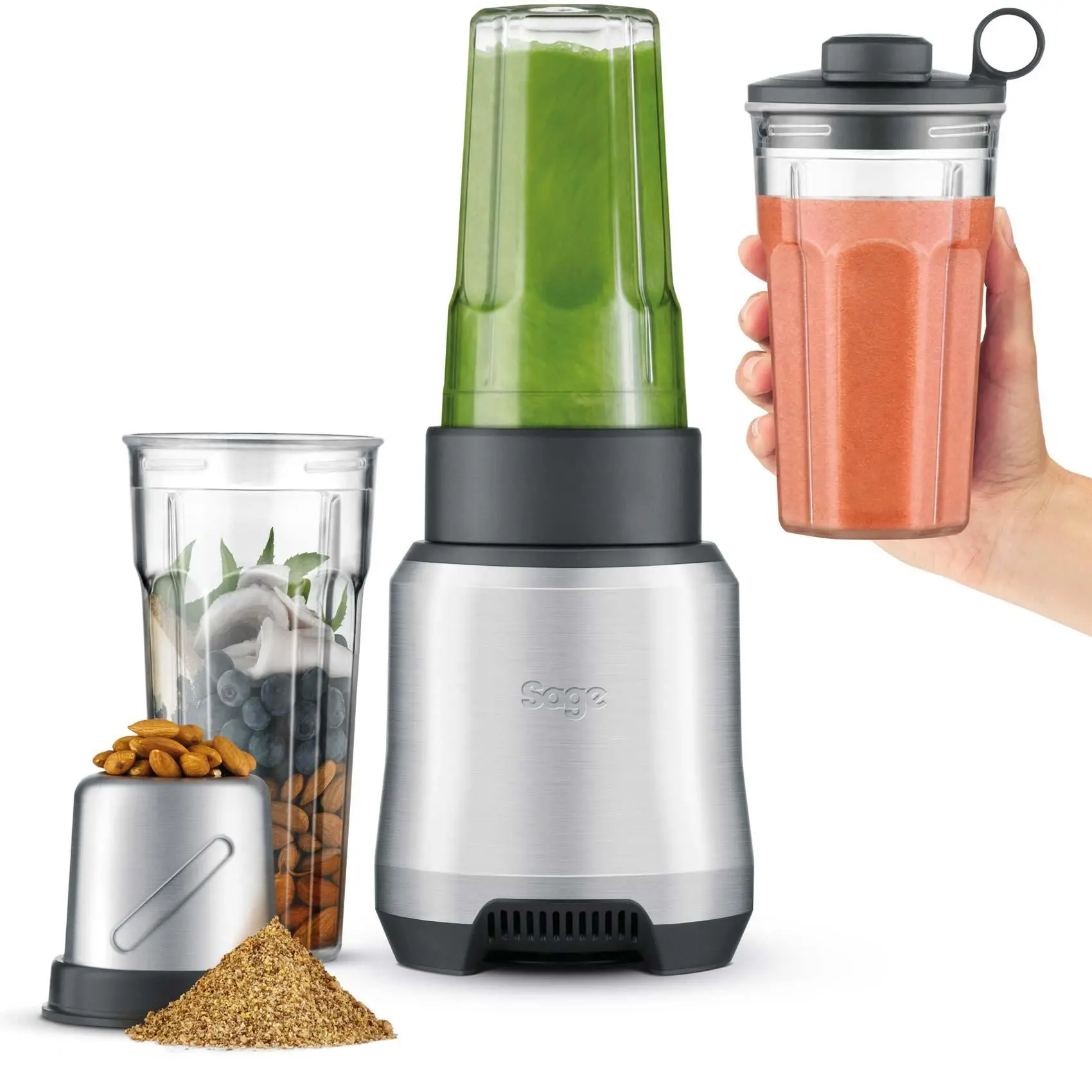 Multiblender Sage BPB620 0,7l Rozdrabniacz 3 butelki