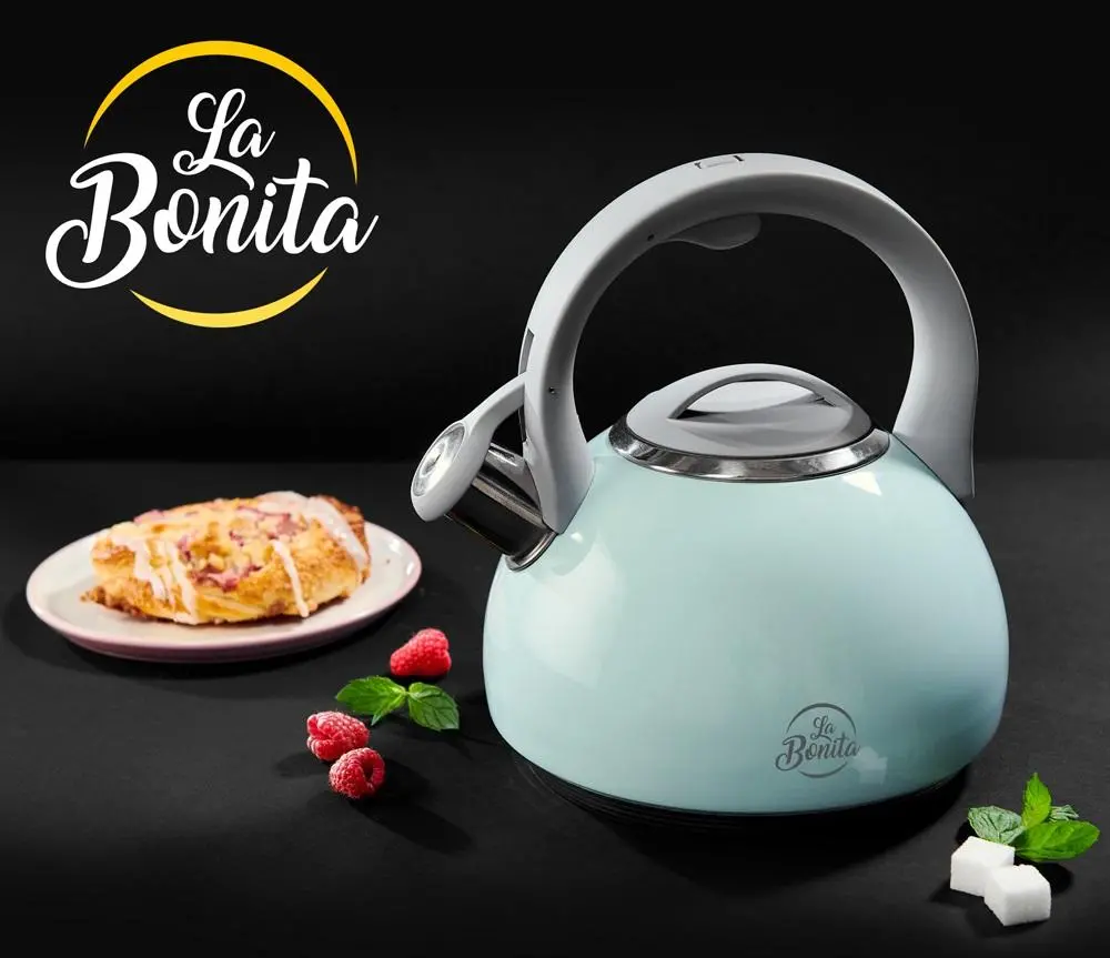 Czajnik La Bonita Azul LB24C002N 2,5l z gwizdkiem Niebieski