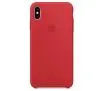 Etui Apple Silicone Case do iPhone Xs Max Czerwony