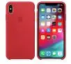 Etui Apple Silicone Case do iPhone Xs Max Czerwony