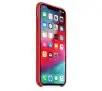 Etui Apple Silicone Case do iPhone Xs Max Czerwony