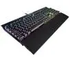 Klawiatura mechaniczna Corsair K70 RGB MK.2 Rapidfire- Cherry MX Silver Czarny