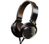 Słuchawki przewodowe Sony MDR-XB600 (czarno-brązowy)