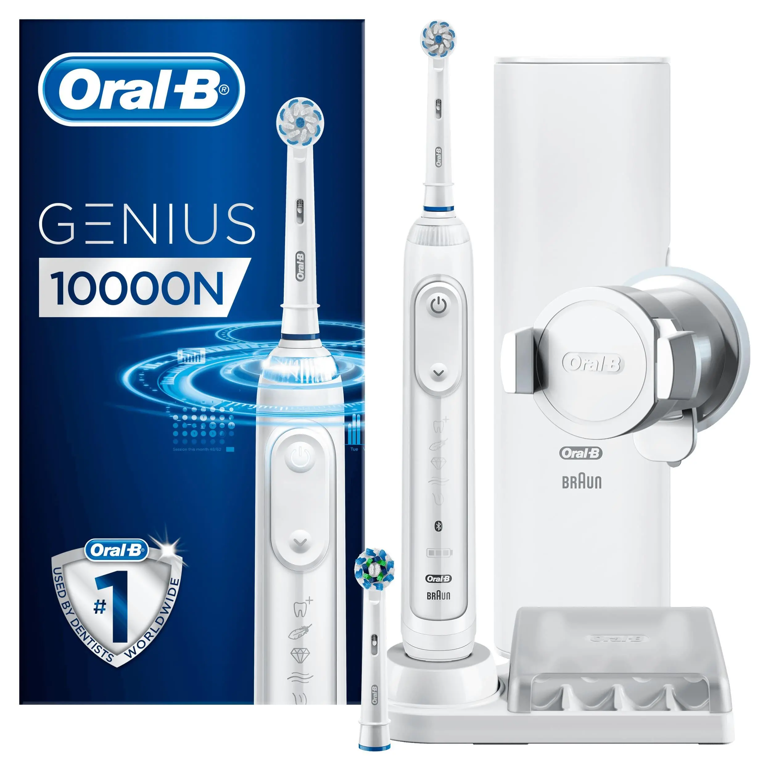 BRAUN Oral-B GENIUS 10000A Bluetooth対応 BRAUN Oral-B GENIUS 10000A Bluetooth対応 Amazon.co.jp