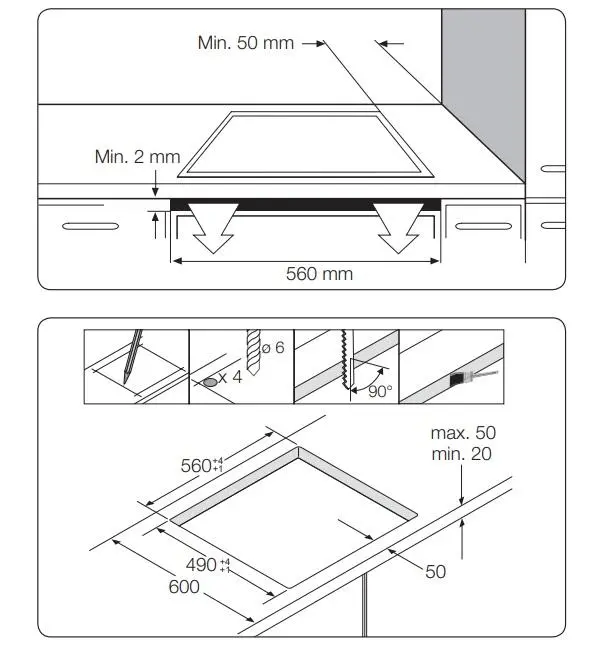 Płyta indukcyjna Samsung NZ64M3707AK 59cm