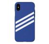Etui Adidas Moulded Case do iPhone X/Xs (niebieski)
