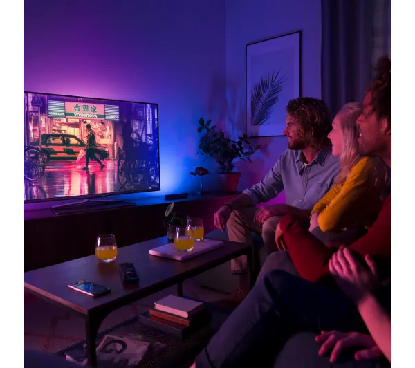 Philips Hue White and Colour Ambiance Play Czarny 2 szt. - Kup na Raty - RRSO 0%