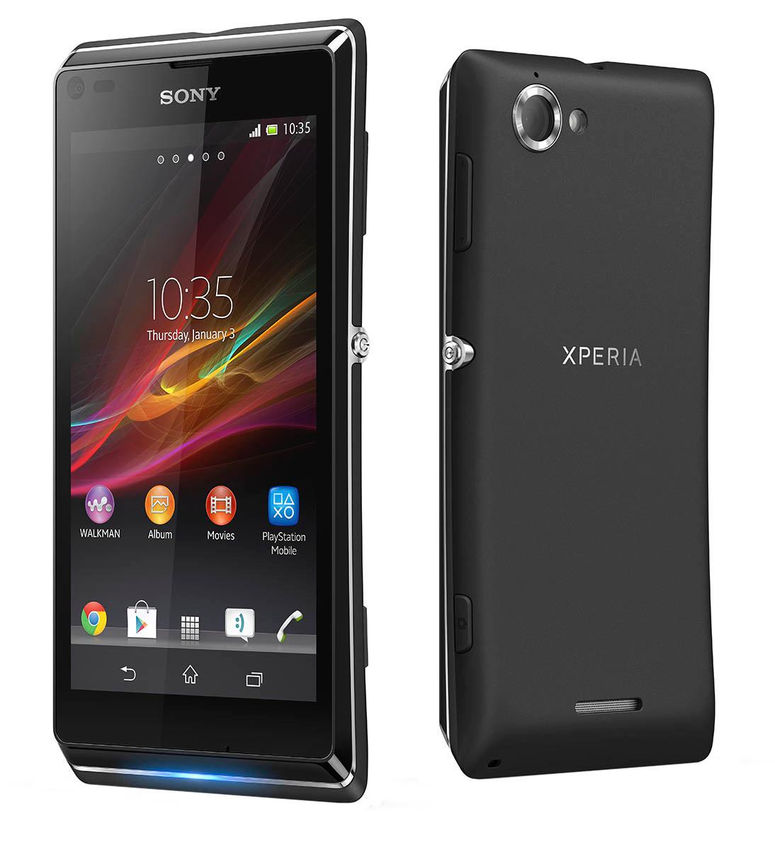 Smartfon Sony Xperia L (czarny)