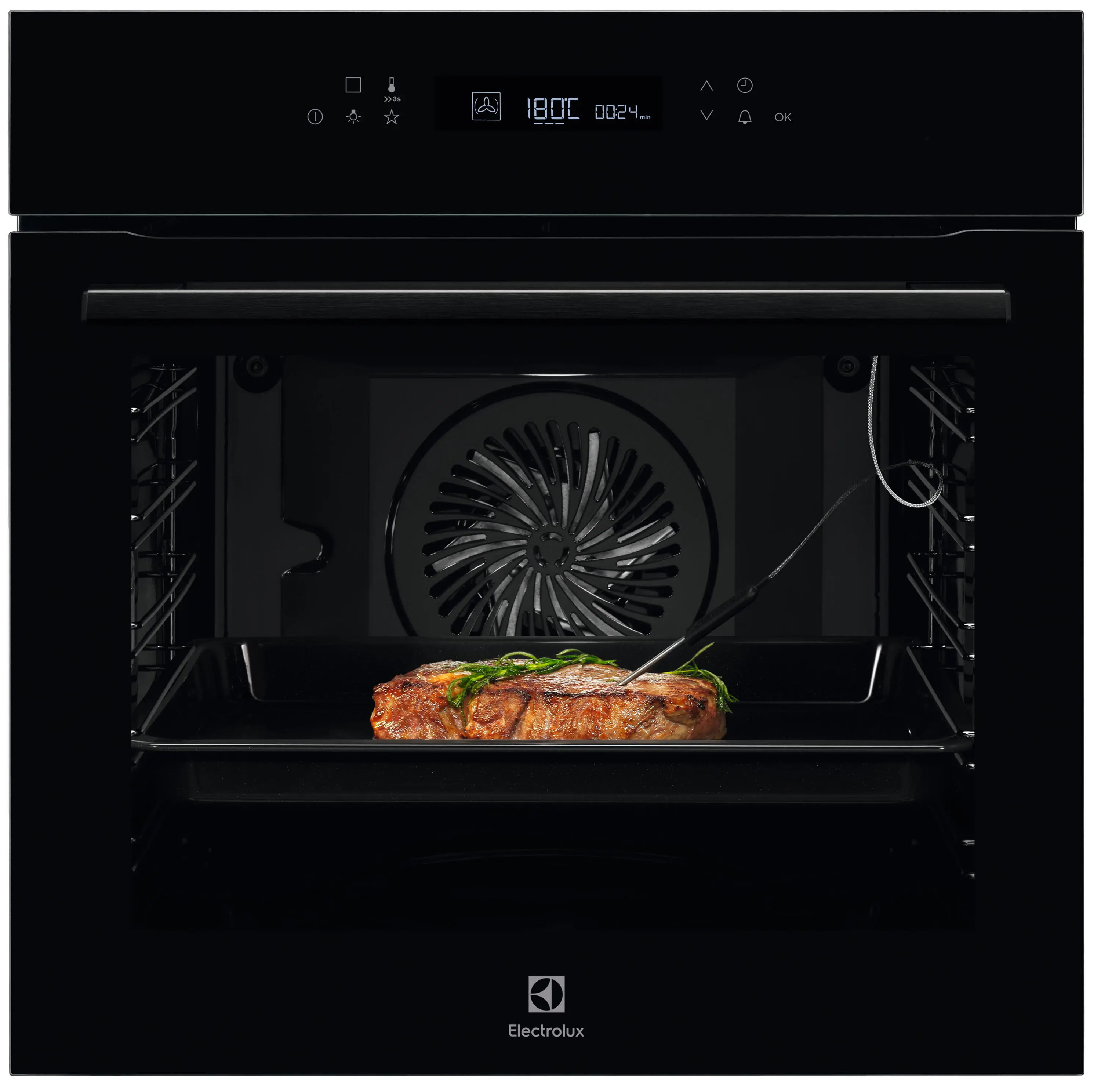 Piekarnik elektryczny Electrolux 700 SenseCook EOE7P31Z Termoobieg Termosonda Czarny