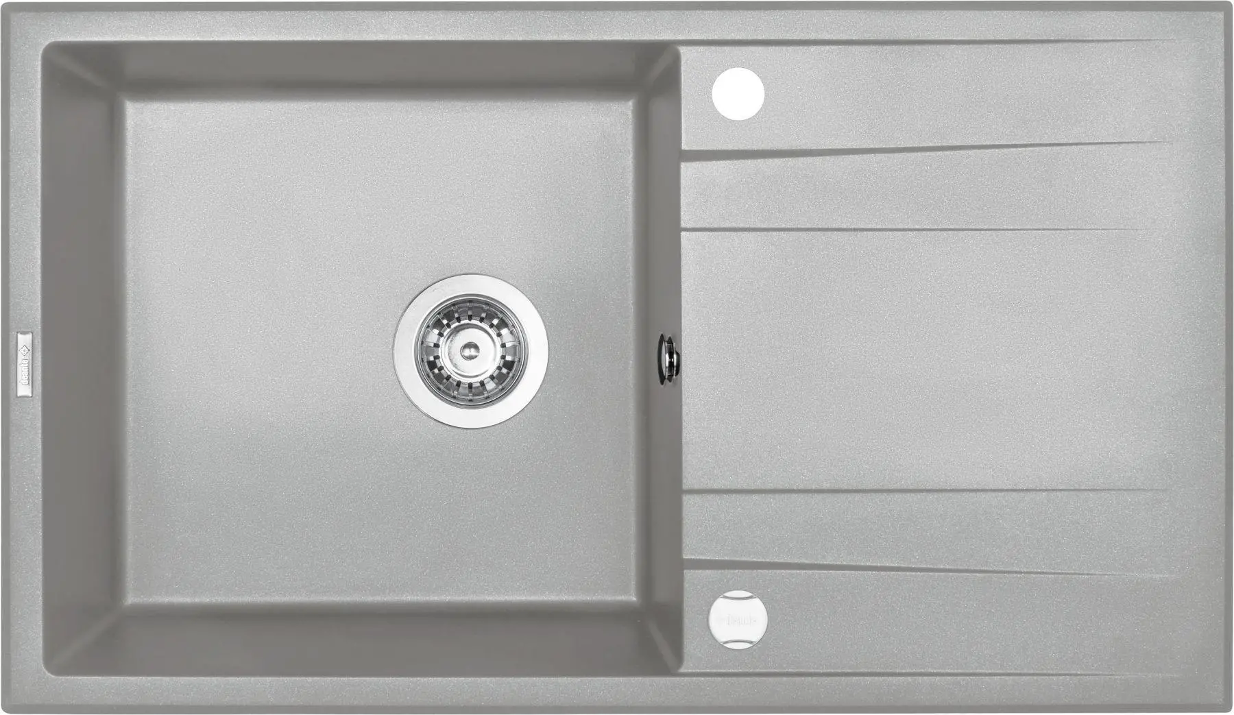 Zlewozmywak Deante ERIDAN ZQE S113 Granitowy Szary
