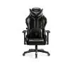 Fotel Diablo Chairs X-Ray 2.0 King Size Gamingowy do 160kg Skóra ECO Czarno-szary