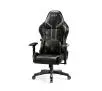 Fotel Diablo Chairs X-Ray 2.0 King Size Gamingowy do 160kg Skóra ECO Czarno-szary