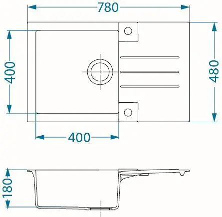 фото Кухонна мийка Alveus Rock 130 4203005