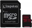 Kingston microSD 256GB React 100/80MB