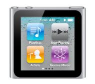 iPod nano 8GB【Audi】 Odtwarzacz MP3 Apple iPod nano 6gen 8GB (srebrny) - Opinie, Cena