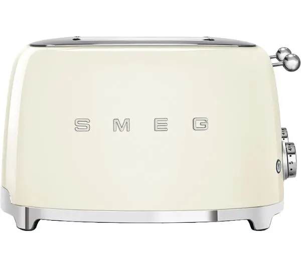 Tostery - Smeg TSF03CREU Rozmrażanie 2000W