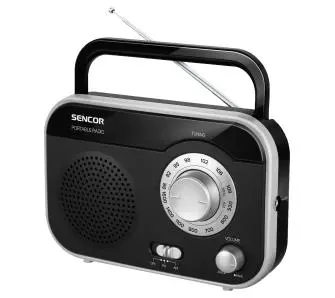 Radioodbiornik Sencor SRD 210 BS Radio FM Srebrny