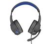 Słuchawki przewodowe z mikrofonem Trust GXT 307B RAVU Nauszne Czarno-niebieski
