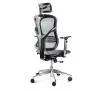 Fotel Diablo Chairs V-Basic Normal Size Biurowy do 150kg Tkanina Czarno-szary