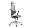 Fotel Diablo Chairs V-Basic Normal Size Biurowy do 150kg Tkanina Czarno-szary