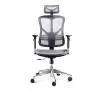 Fotel Diablo Chairs V-Basic Normal Size Biurowy do 150kg Tkanina Czarno-szary