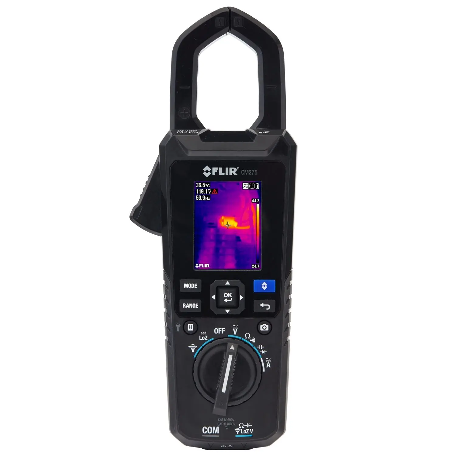 Kamera termowizyjna Flir multimetr cyfrowy cęgowy z Bluetooth
