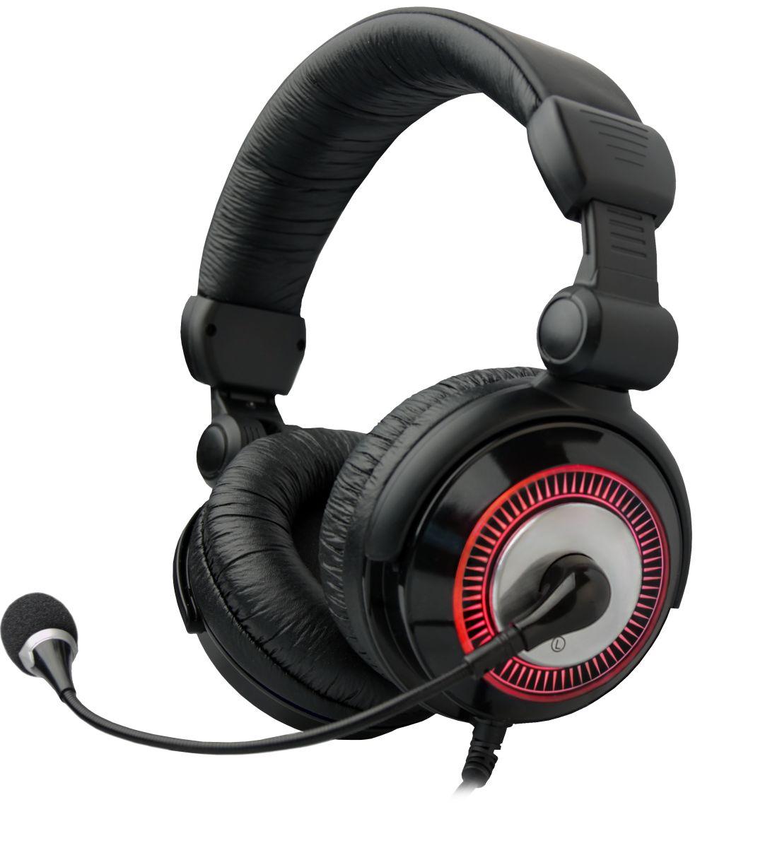 Słuchawki przewodowe z mikrofonem Natec Genesis HX77 Real 5.1