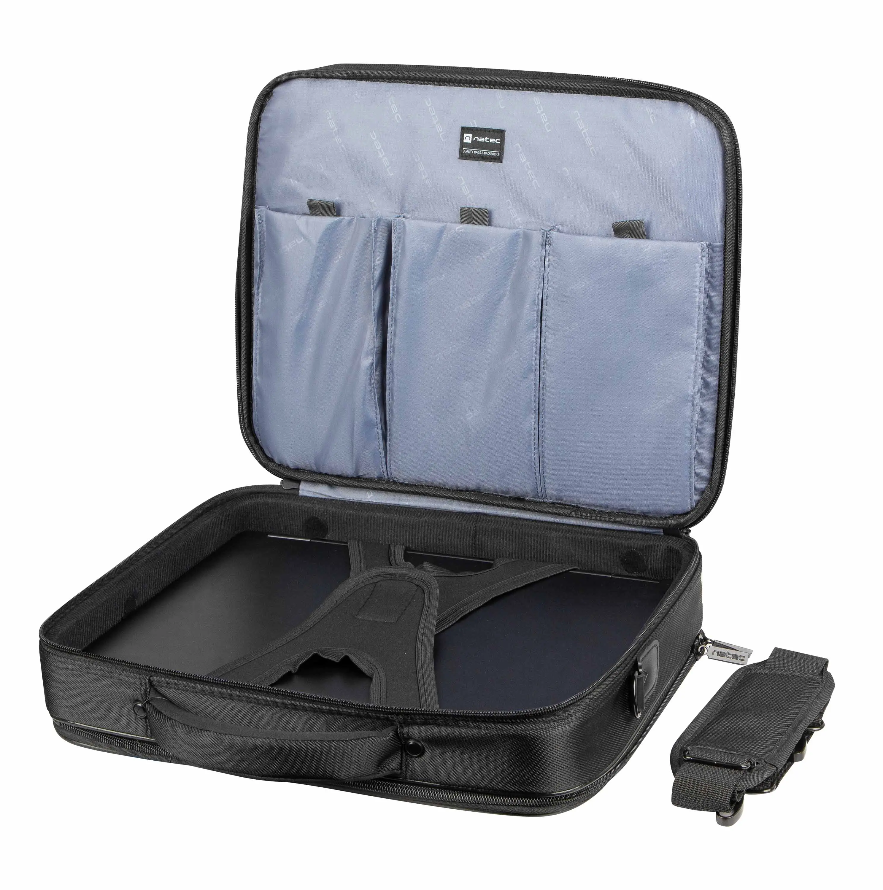 Torba na laptopa Natec Boxer 17,3" Czarny