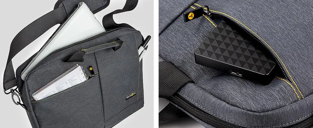 Torba na laptopa Reinston ETL008 14,1"  Szary